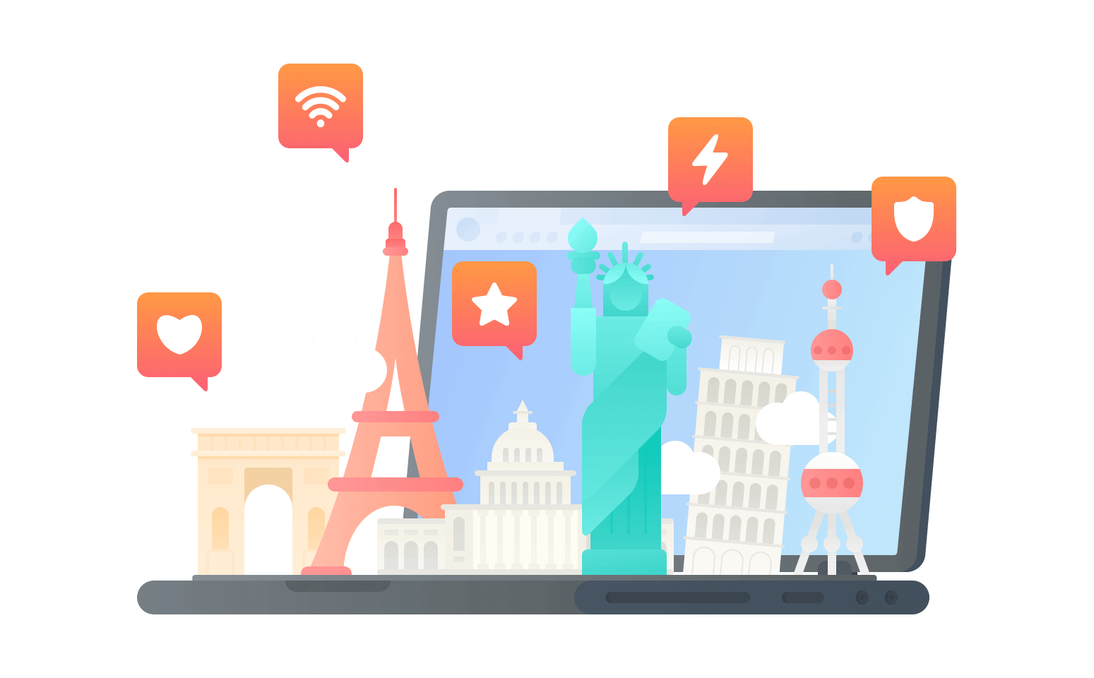 在直布罗陀连接到中国vpn - VPN回国